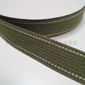 Gjordbnd 25 mm - Grn - 1/2 meter