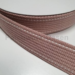 Gjordbnd 25 mm - Rosa - 1/2 meter