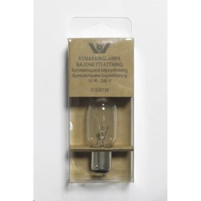  Symaskinep�re med bajonetfatning