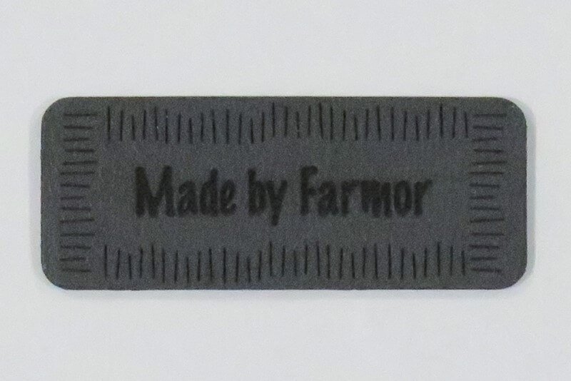 Mrke "Made by Farmor" gr - 2 stk.