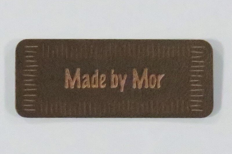 Mrke "Made by Mor" brun - 2 stk.