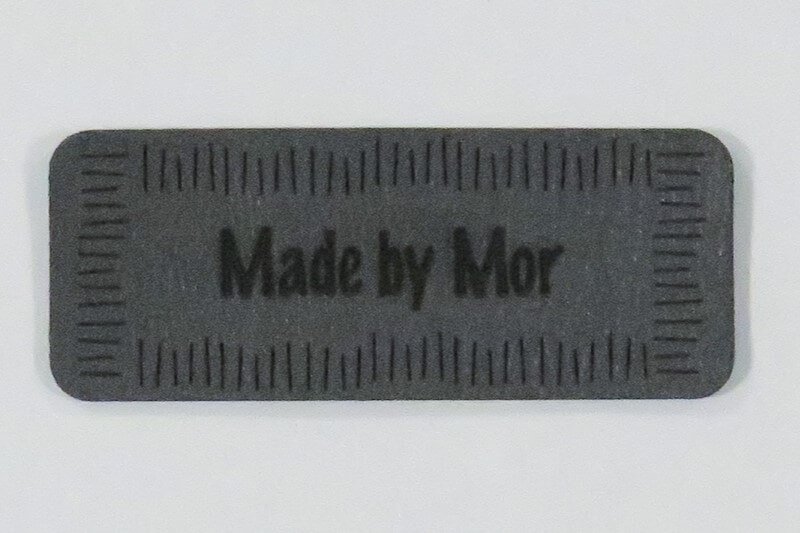 Mrke "Made by Mor" gr - 2 stk.
