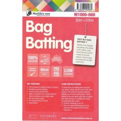 Matildas Bag Batting - Mellemfoer til tasker