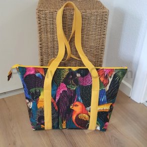 Rummelig taske med Gjordhanke