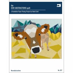 Cow Abstractions Quilt - Solskadet forside