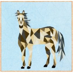Unicorn & Horse Abstractions Quilt