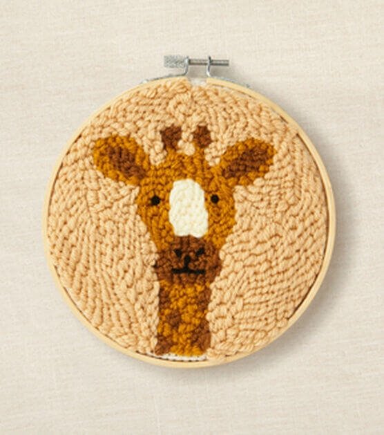 Gift of Stitch - Punch needle kit - Giraf