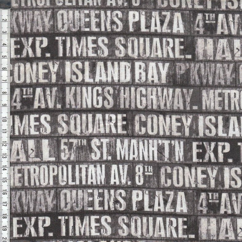 Monochrome - Subway Signs