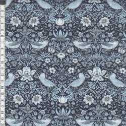 Mini Strawberry Thief - Indigo - William Morris