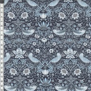 Mini Strawberry Thief - Indigo - William Morris