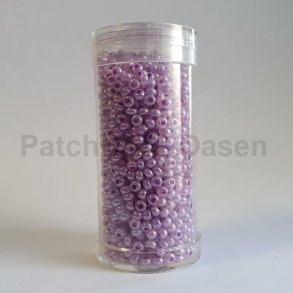 Rocailles perler 9/0 - Lys lilla perlemor