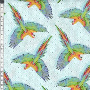 Tula Pink - Macaw Ya Later