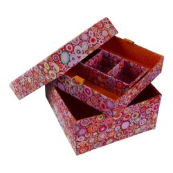 4-kantet ske med indsatser