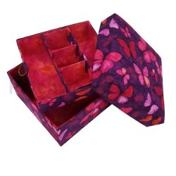 4-kantet ske med indsatser