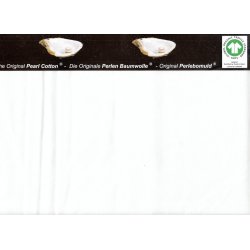 Perlebomuld - Knkket hvid