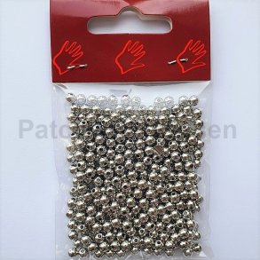Voksperler 3 mm - slv