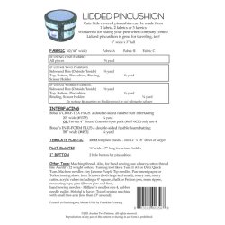Lidded pincushion