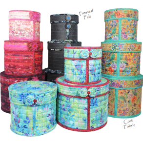 Covered Round Crates