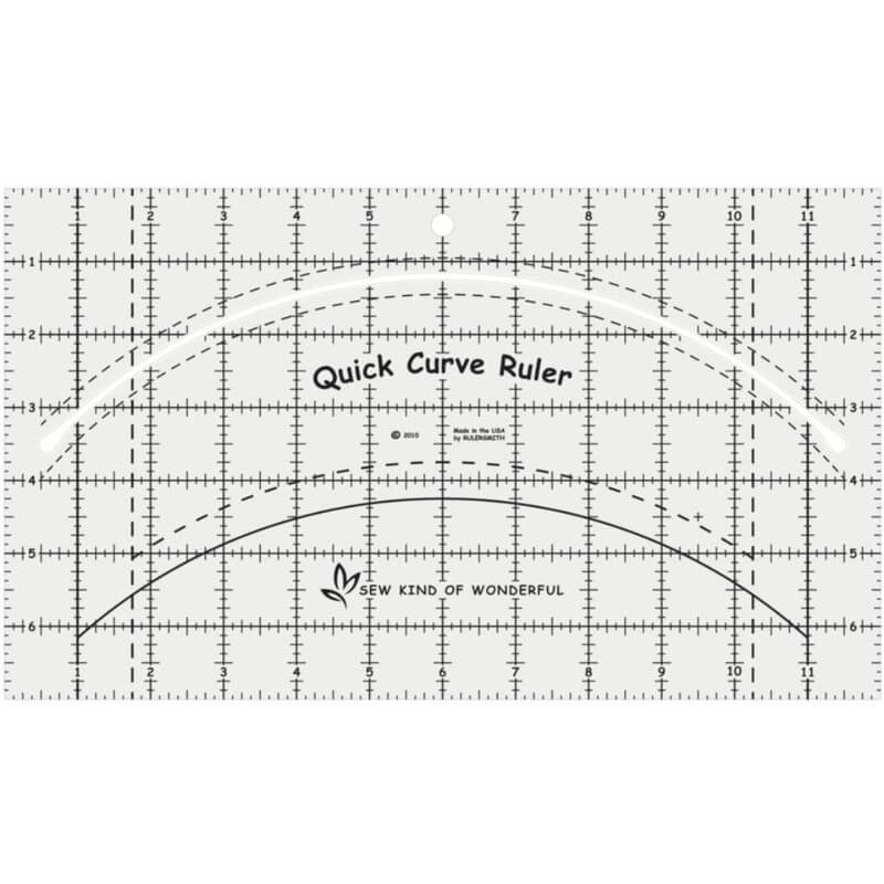 Quick Curve Ruler skabelon - QCR