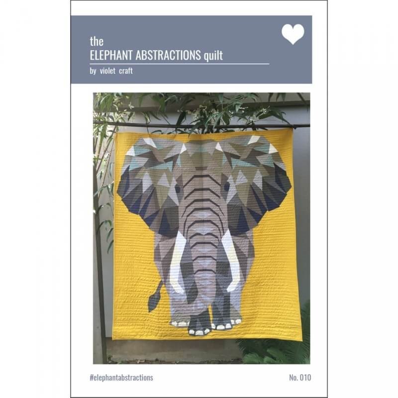 Elephant Abstractions Quilt  