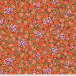 Kaffe Fassett - Climbing Geraniums Red