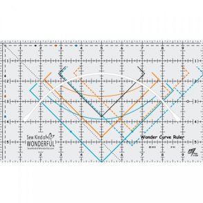 Wonder Curve Ruler skabelon - WCR