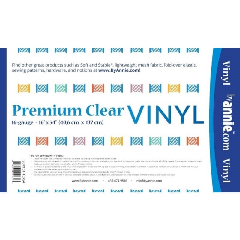 By Annie - Premium Clear Vinyl