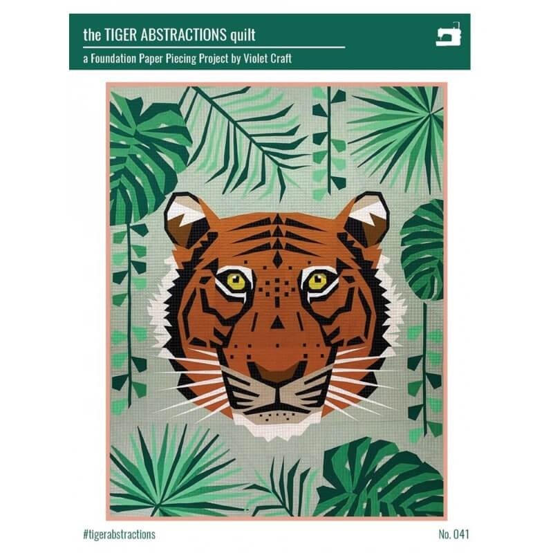 Tiger Abstractions Quilt