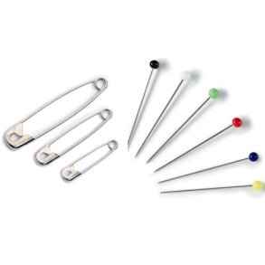 Knappenåle og sikkerhedsnåle