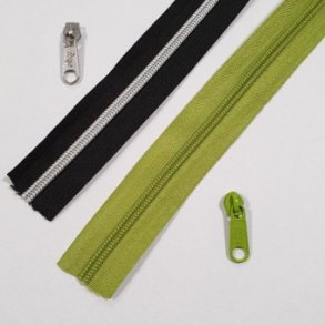 6 mm lynlås i metermål